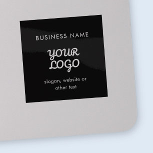 Modern Promotional Logo & Text   Editable Colour