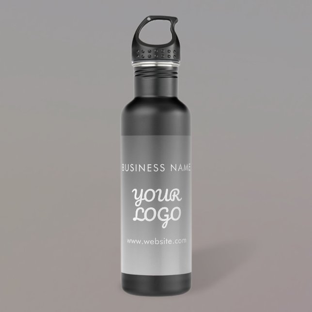 Modern Promotional Logo & Text | Editable Colour 710 Ml Water Bottle (Creator Uploaded)