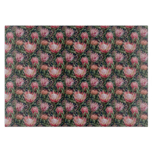 Modern Protea Botanical Aesthetic Cutting Board