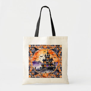 Modern Pumpkin Halloween Autumn Collection Tote Bag
