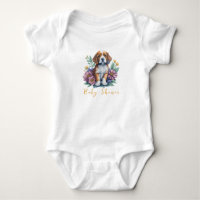 Modern Puppy Dog Terracotta Baby Shower