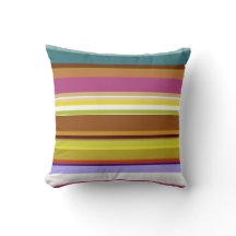 Modern Purple Brown Bold Stripes Colourful 