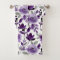 Modern Purple Floral Botanical Watercolor