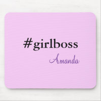 Modern Purple Girl Boss & Name | best Girly