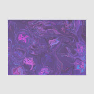 Modern Purple Marble Modern Marble Abstract Tissue Paper