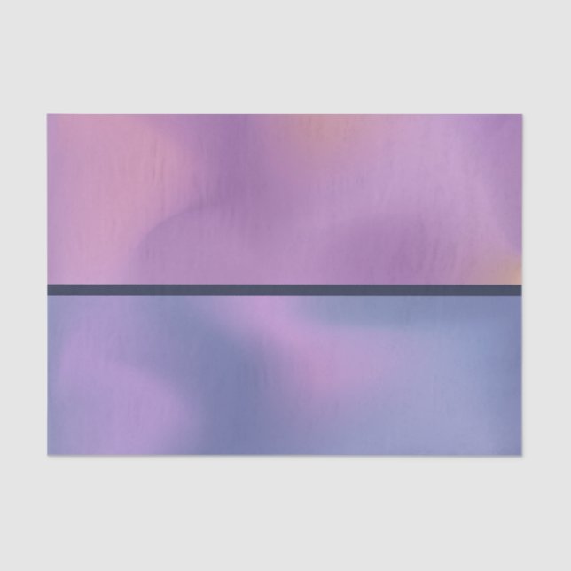 Modern Purple & Pink Swirling Abstract Design Tissue Paper (Front)