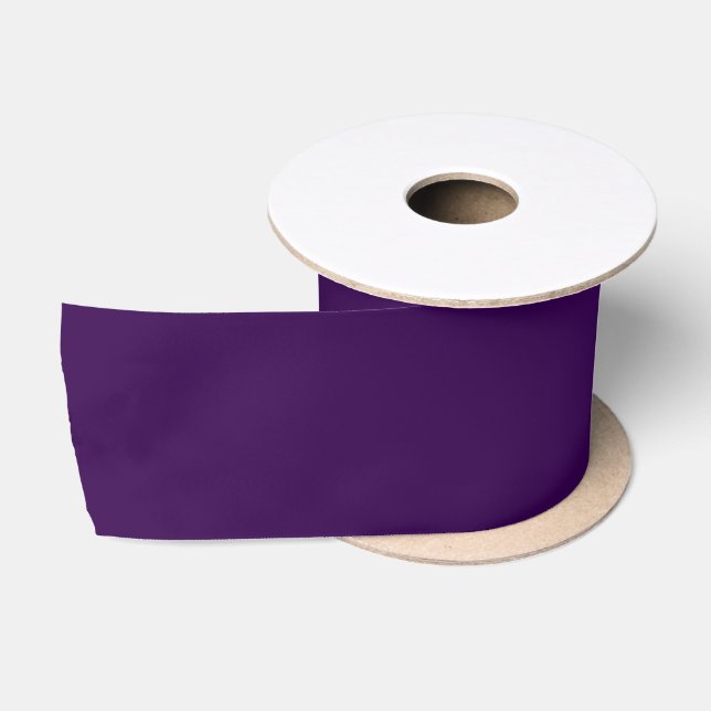 Modern purple Solid Satin Ribbon (Spool)