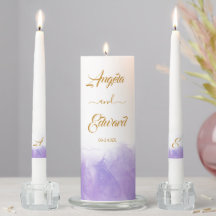 Modern Purple Violet Wedding