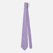 Modern Purple White Polka Dots Groom Gift
