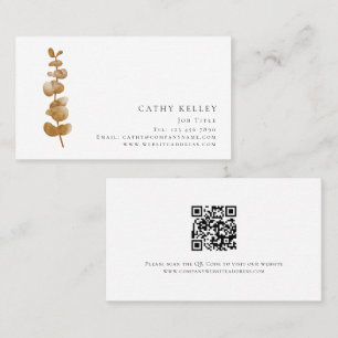 Modern QR Code Any Profession Business Card