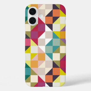 modern quilt MANA iPhone 16 Plus Case