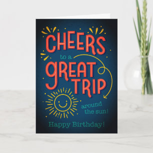  Modern Quote Birthday Card