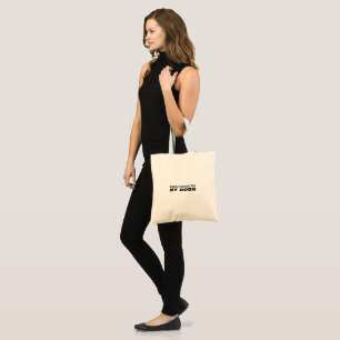 Modern Quote - Easily Distracted By Dogs Tote Bag