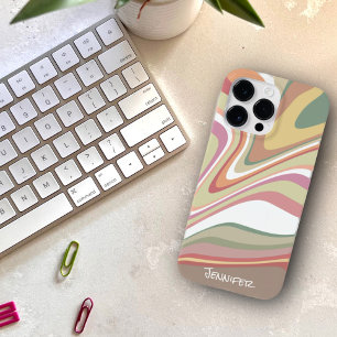 Modern Rainbow Abstract Personalised  Inspirivity Case-Mate iPhone 14 Pro Max Case