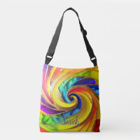 Modern Rainbow & Glam Gold Fun Pinwheel