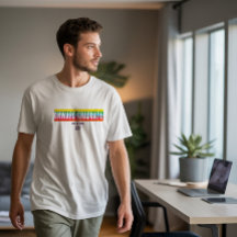 Modern Rainbow Onward Graduate Shirt Confident