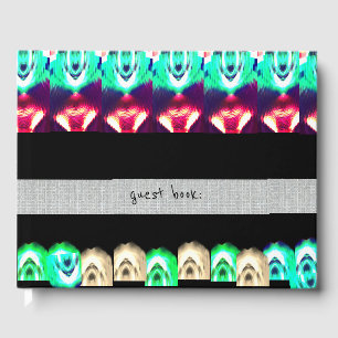 Modern Rajasthan Lac Jewelry Wedding Guest Book