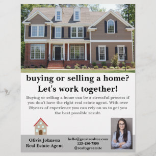 Modern Real Estate Agent Custom Flyer