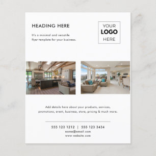 Modern Real Estate Business Branding Flyer