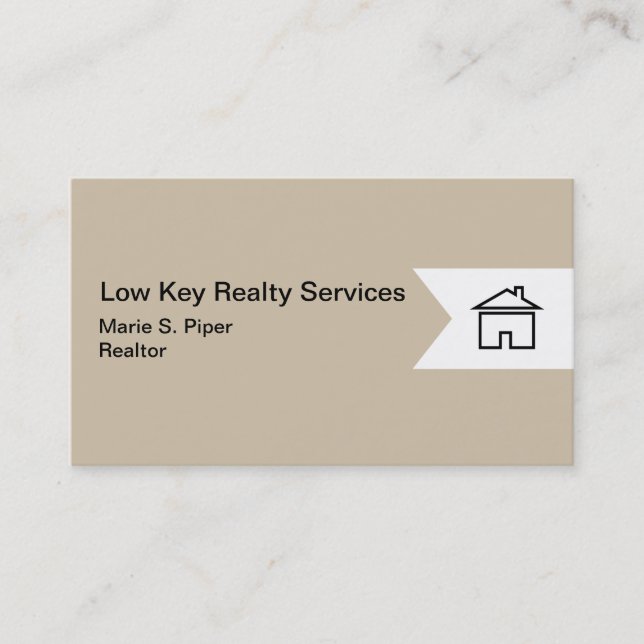 Modern Real Estate Business Cards (Front)