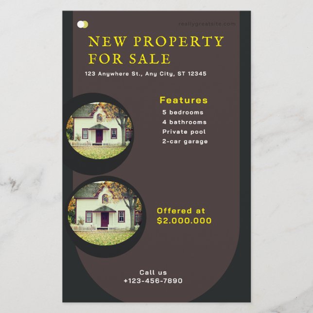 Modern Real Estate Flyer (Front)