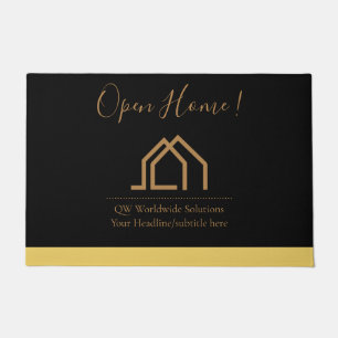 Modern Real Estate Logo Promotional doormat