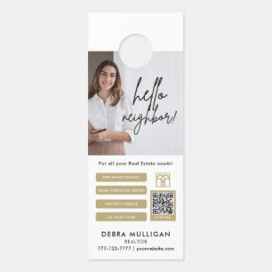 Modern Real Estate Marketing Door Hanger