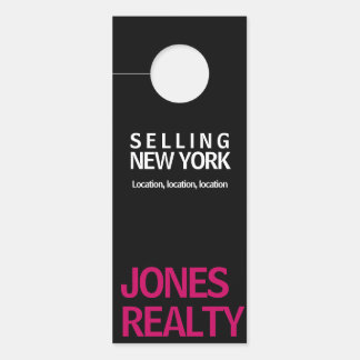 Modern Real Estate Marketing Door Hanger