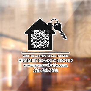 Modern Real Estate Marketing QR Code
