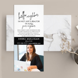 Modern Real Estate Marketing Rack Card