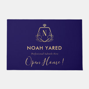Modern Realtor Logo Promotional doormat