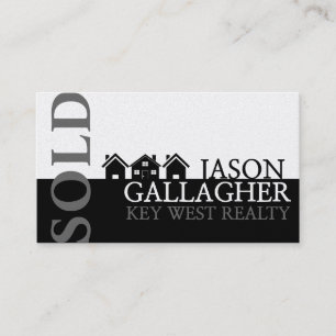 Modern Realty Real Estate Realtor Business Card