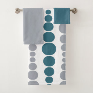 Modern Rectangles  Bath Towel Set