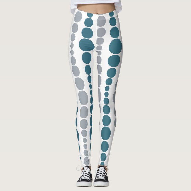 Modern Rectangles  Leggings (Front)