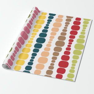 Modern Rectangles  Wrapping Paper