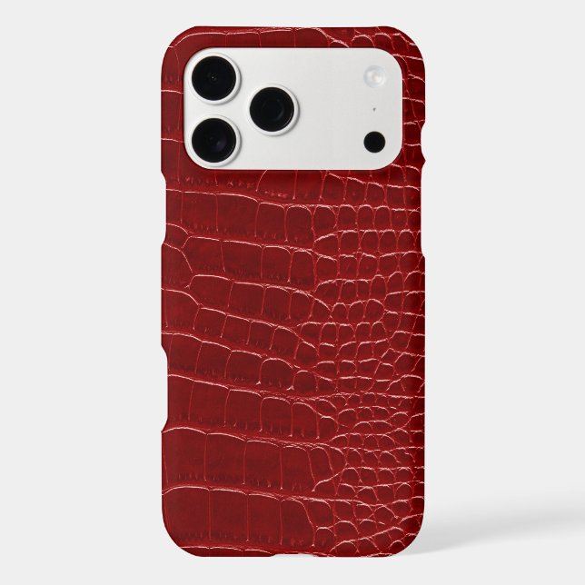 Modern Red Crocodile (Back)
