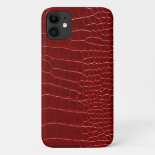 Modern Red Crocodile Case-Mate iPhone Case