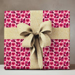 Modern Red Pink Geometric Love Heart Pattern Wrapping Paper<br><div class="desc">Modern Red Pink Geometric Love Heart Pattern Wrapping Paper Gift Wrap features a red and pink geometric heart pattern. Created by Evco Studio www.zazzle.com/store/evcostudio</div>