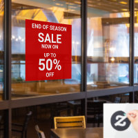 Modern Red Sale Now On Bold Business
