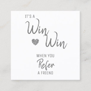 Modern Refer a Friend Referral Card