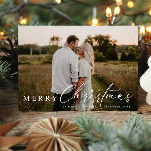 Modern Religious Christmas Star Holiday Card