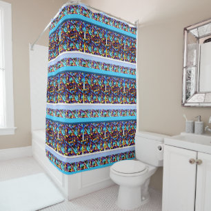 Modern Renaissance Bath Shower Curtain