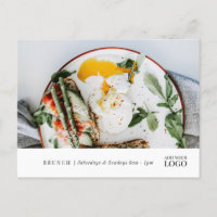 Modern Restaurant New Event Branded Marketing