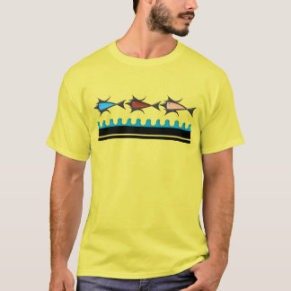 Modern Retro - 3 Fish T-Shirt