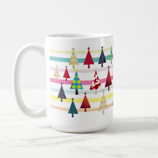 Modern Retro Christmas Coffee Mug