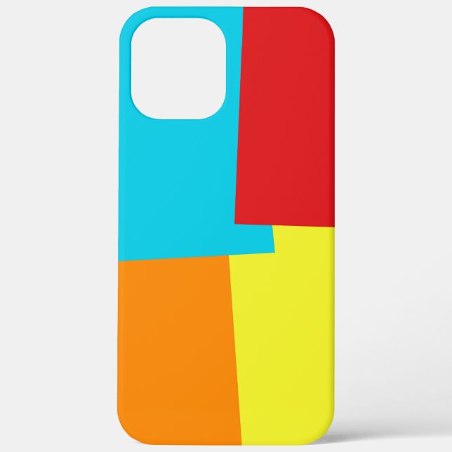Modern Retro Colours Geometric #4 Case-Mate iPhone Case (Back)