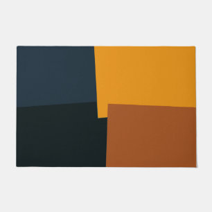 Modern Retro Colours Geometric #9 Doormat