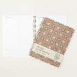 Modern Retro Geometric Professional Planner<br><div class="desc">Stay organized in style with this geometric daily planner. Designed for the busy skincare expert or interior designer. 100% Customizable Colors: Every color in the pattern is fully adjustable to your preference. Sophisticated and practical.</div>