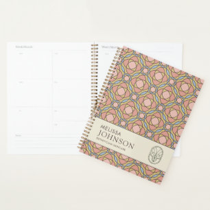 Modern Retro Geometric Professional Planner