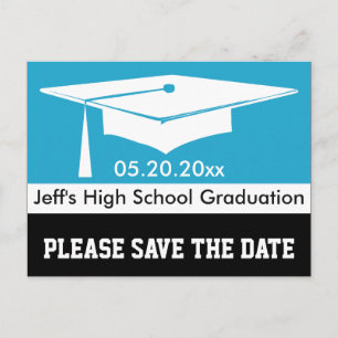 Modern Retro  Graduation Card